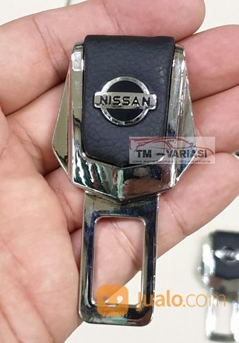 Colokan Seatbelt Kulit Safety Belt Buzzer Extention Besi Tebal Nissan
