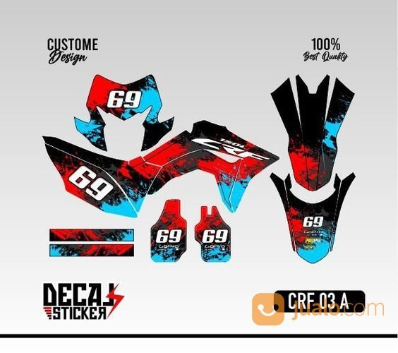 STICKER MOTOR CRF 150L BANDUNG