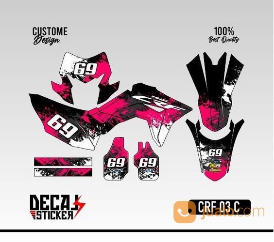 STICKER MOTOR CRF 150L BANDUNG