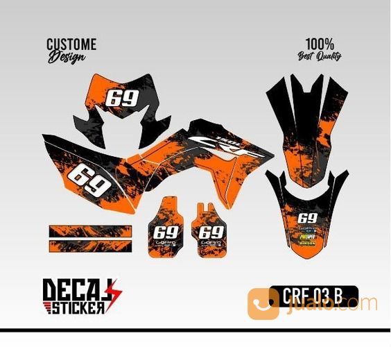 STICKER MOTOR CRF 150L BANDUNG