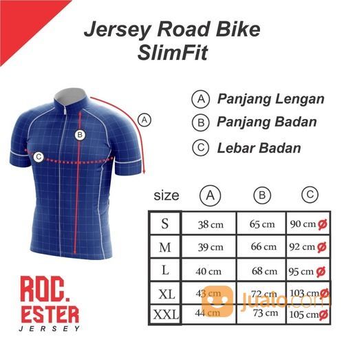 Jersey Sepeda Roadbike Rochester