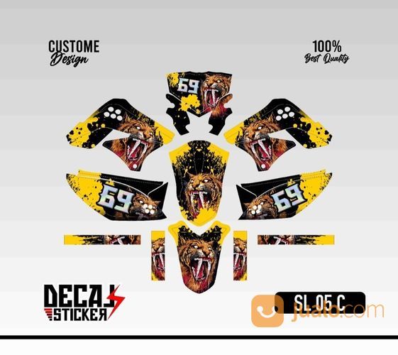 STICKER DECAL MOTOR ONLINE BANDUNG