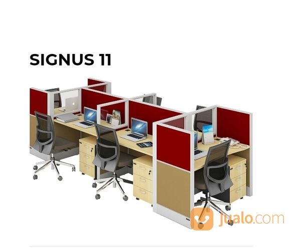 Partisi Meja Kantor Berhadapan