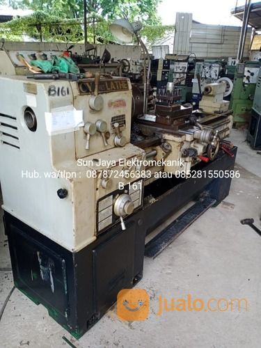 Mesin Bubut Panjang Kerja 1 Meter Swing 400 Mm Spindel 2 In