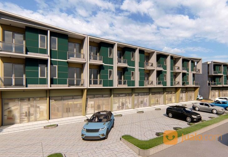 Ruko Pinggir Jalan Radar Auri Depok, Zona Komersil, Dekat Tol Cibubur