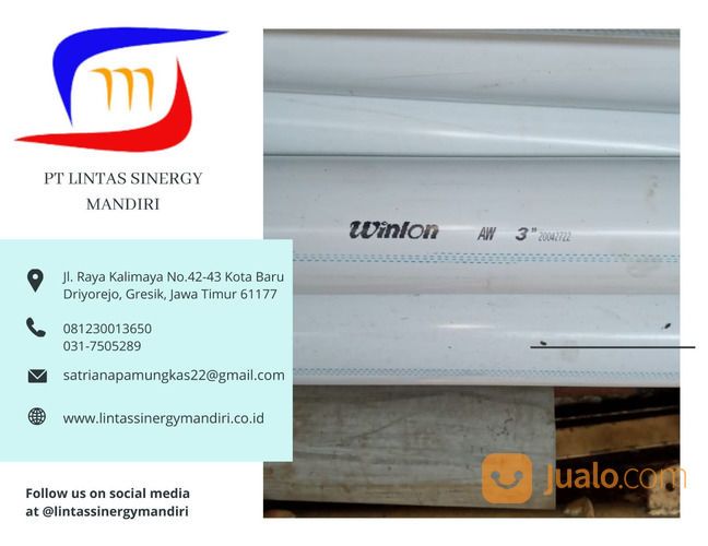 PIPA PVC WINLON MURAH