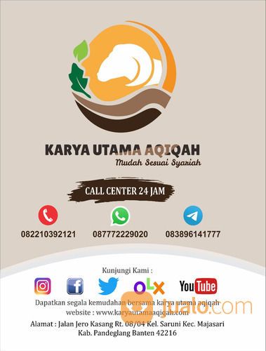 PAKET AQIQAH UNTUK ANAK LAKI-LAKI