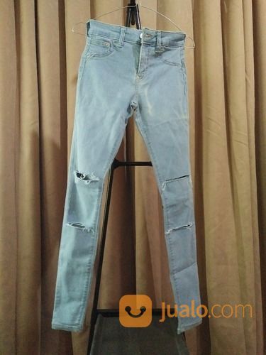 Ripped Skinny Jeans Bershka Made In Bangladesh