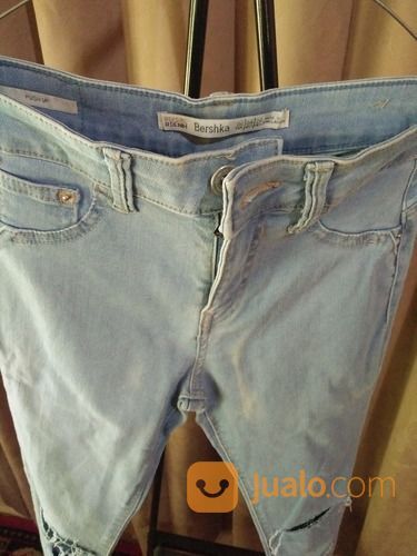 Ripped Skinny Jeans Bershka Made In Bangladesh