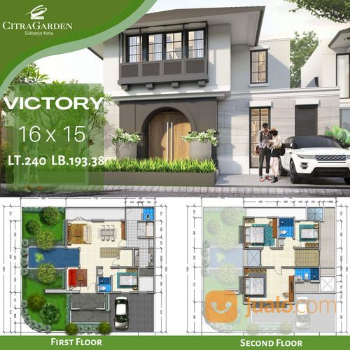 CITRA GARDEN SIDOARJO TYPE VICTORY + KOLAM RENANG (OPSIONAL)