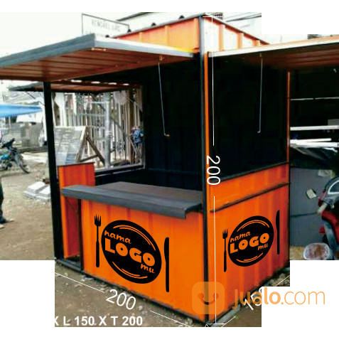 BOOTH SEMI CONTAINER SEMARANG