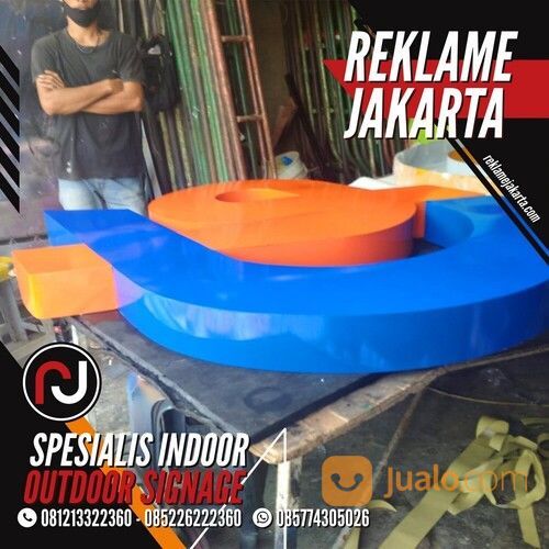 Reklame Surabaya, Pembuatan Neon Box Surabaya, Billboard Surabaya, Huruf Timbul Surabaya