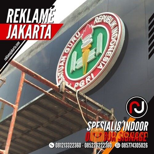 Reklame Surabaya, Pembuatan Neon Box Surabaya, Billboard Surabaya, Huruf Timbul Surabaya