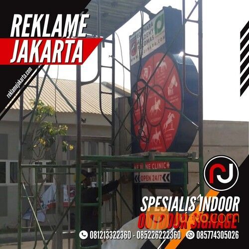 Reklame Surabaya, Pembuatan Neon Box Surabaya, Billboard Surabaya, Huruf Timbul Surabaya