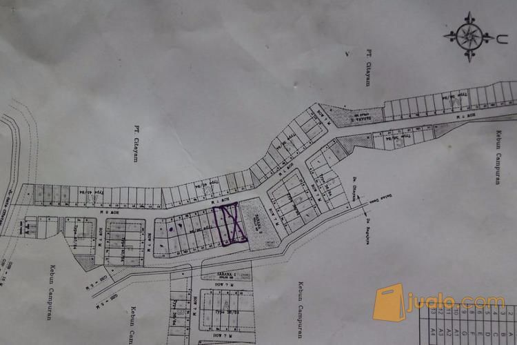 RUMAH MURAH ,DEKAT STASIUN ,JALUR ANGKOT DAN SHM