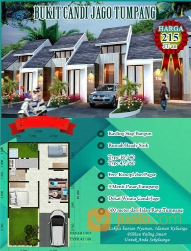 BUKIT CANDI JAGO READY STOK PASAR TUMPANG MALANG