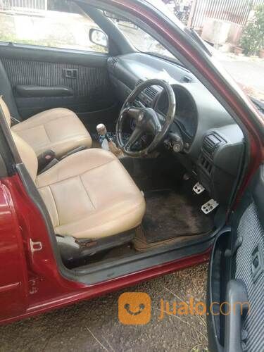 Toyota Starlet XL Tahun 1991 Warna Merah Metalik Mulus