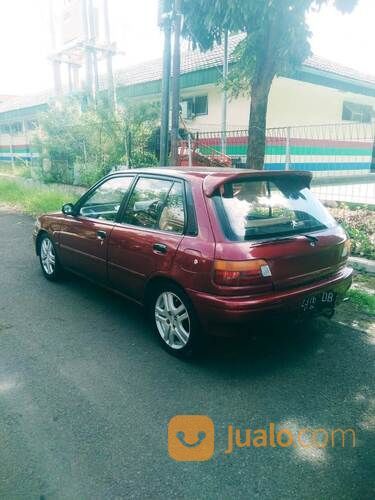 Toyota Starlet XL Tahun 1991 Warna Merah Metalik Mulus