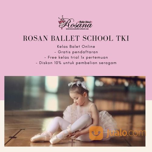 Rosana Ballet School Bandung Kelas Ballet Online