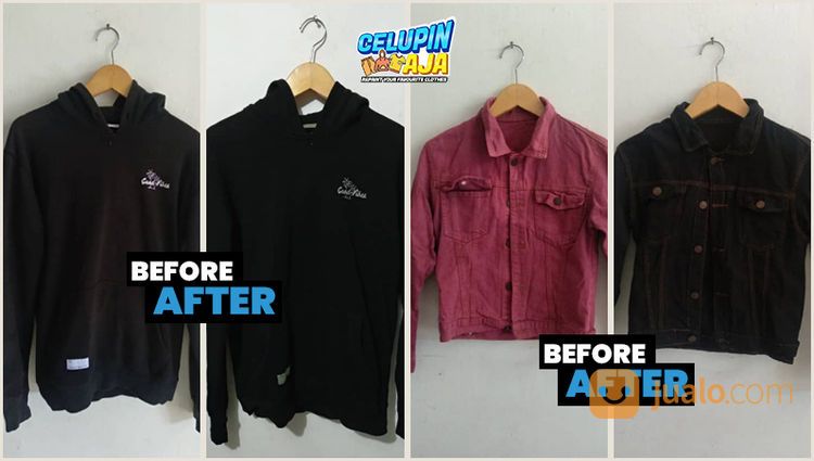 Jasa Celup Pakaian Bandung | Celupin.Aja