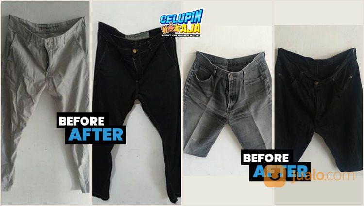 Jasa Celup Pakaian Bandung | Celupin.Aja