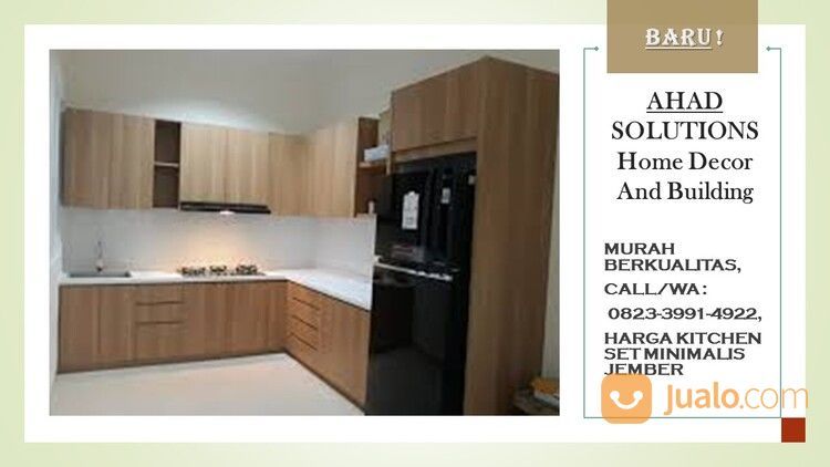 Jasa Pembuatan Kitchen Set Alumunium Jember