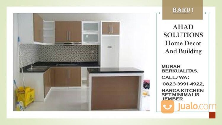 Jasa Pembuatan Kitchen Set Alumunium Jember