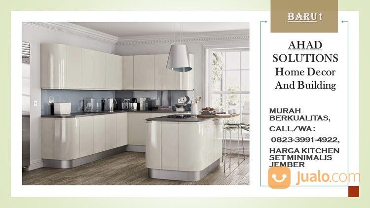 Jasa Pembuatan Kitchen Set Alumunium Jember