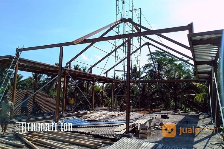 Konstruksi Baja Berat WF 200 Gianyar - Bali