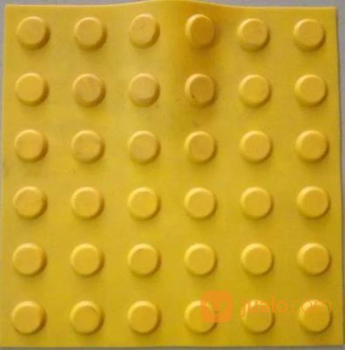 Tactile Paving Guiding Blind Road Sidewalk,Safety Rubber Tile Bricks