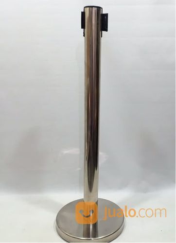 Railing Stand Q Line Divider Pita Tarik Handrail Base,Pembatas Tiang Antrian