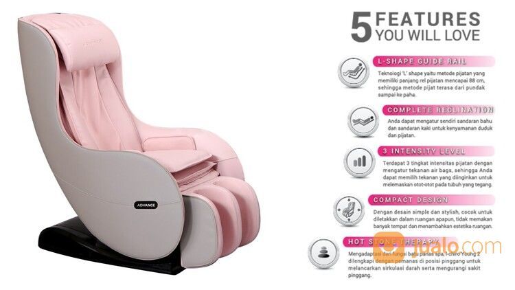 Kursi Pijat Chiropractor Chiropractic Massage Chair Advance Ichiro Young 2