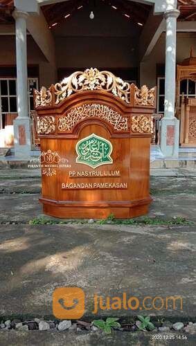 Mimbar Majelis Taklim Mimbar Masjid Kayu Jati