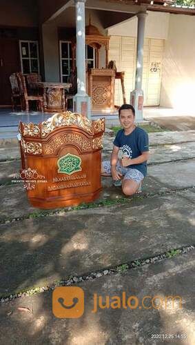 Mimbar Majelis Taklim Mimbar Masjid Kayu Jati