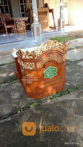 Mimbar Majelis Taklim Mimbar Masjid Kayu Jati