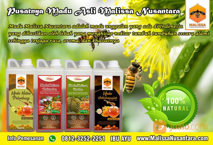 LULUS UJI LAB !! WA : 0812-3252-2251 (Tsel) Produsen Madu Klanceng Di Semarang