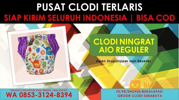 Clodi Ningrat AIO Reg Dan Jumbo By Grosir Clodi Surabaya