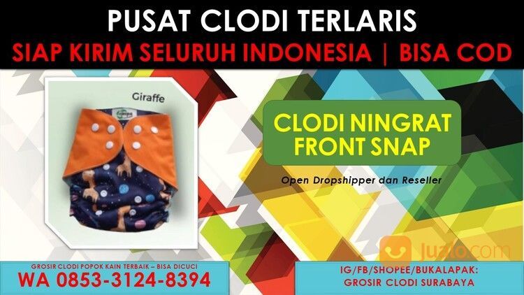 Clodi Ningrat AIO Reg Dan Jumbo By Grosir Clodi Surabaya