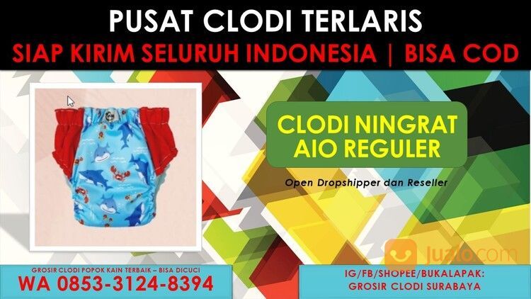 Clodi Ningrat AIO Reg Dan Jumbo By Grosir Clodi Surabaya