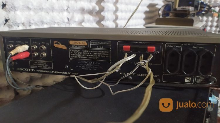 Amplifier Scott 418 A Usa