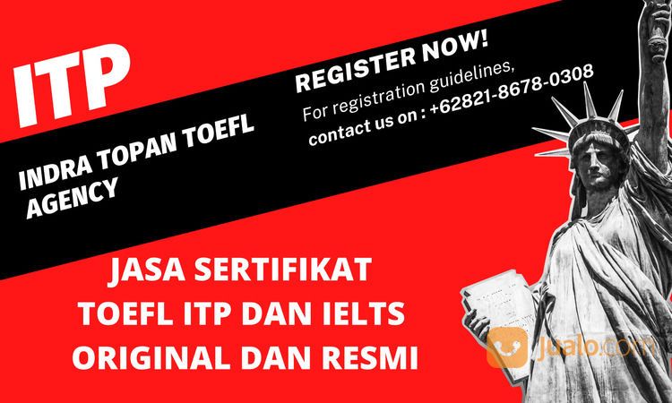 Jasa Toefl Itp Dan Ielts Resmi