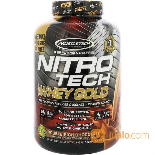 Muscletech Nitro Tech Whey Gold 5.5 Lbs / 5 5,5 6 Isolate Lb Nitrotech