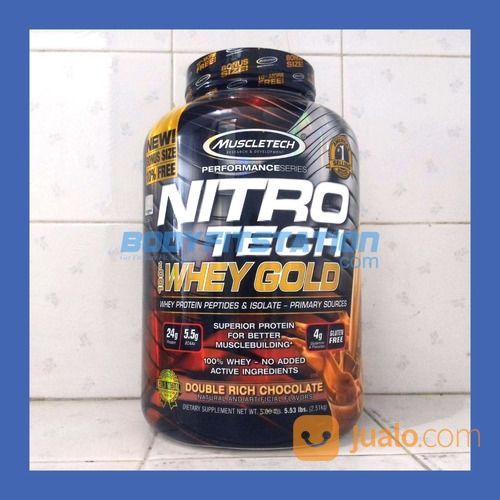 Muscletech Nitro Tech Whey Gold 5.5 Lbs / 5 5,5 6 Isolate Lb Nitrotech