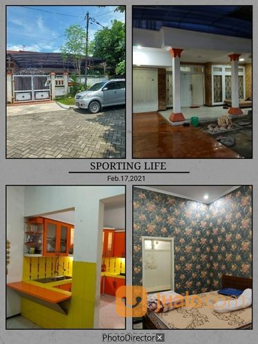 LUAS Rumah Darmo Sentosa Raya - Jajar Tunggal Surabaya Dkt Villa Bukit Mas