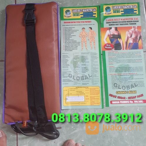 Bantal Panas Laser Belt Health Magnetic Call Global