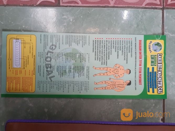 Bantal Panas Laser Belt Health Magnetic Call Global