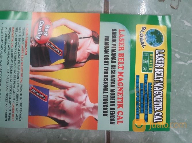 Bantal Panas Laser Belt Health Magnetic Call Global