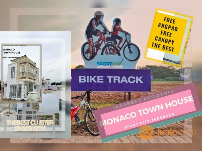 Monaco Townhouse Rumah Murah Di Jababeka Cikarang