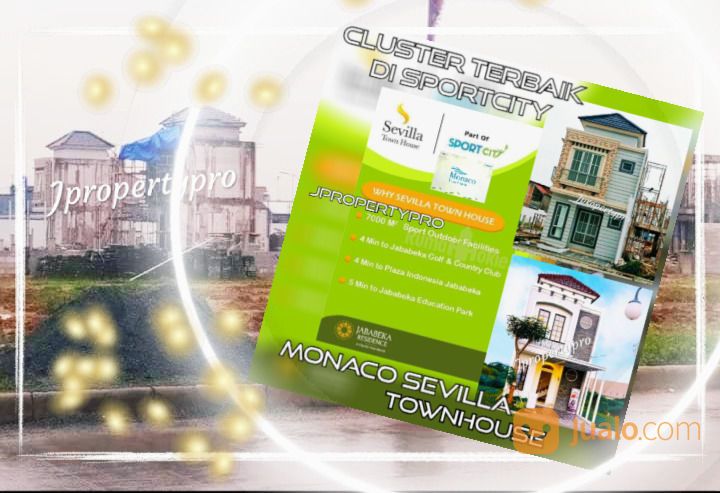 Monaco Townhouse Rumah Murah Di Jababeka Cikarang
