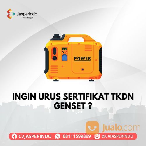 SERTIFIKAT TKDN GENSET